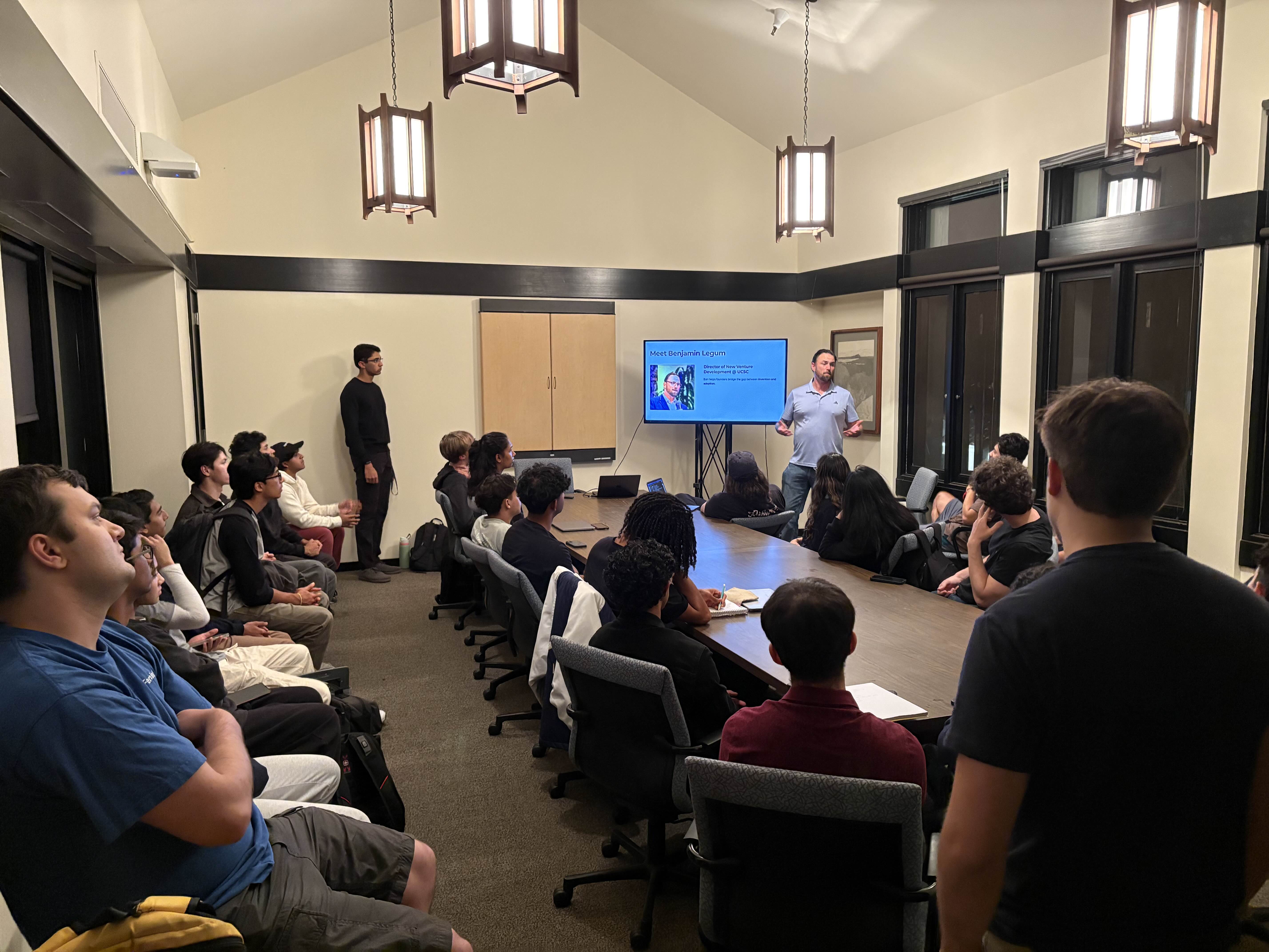 UCSC Startup Club Members